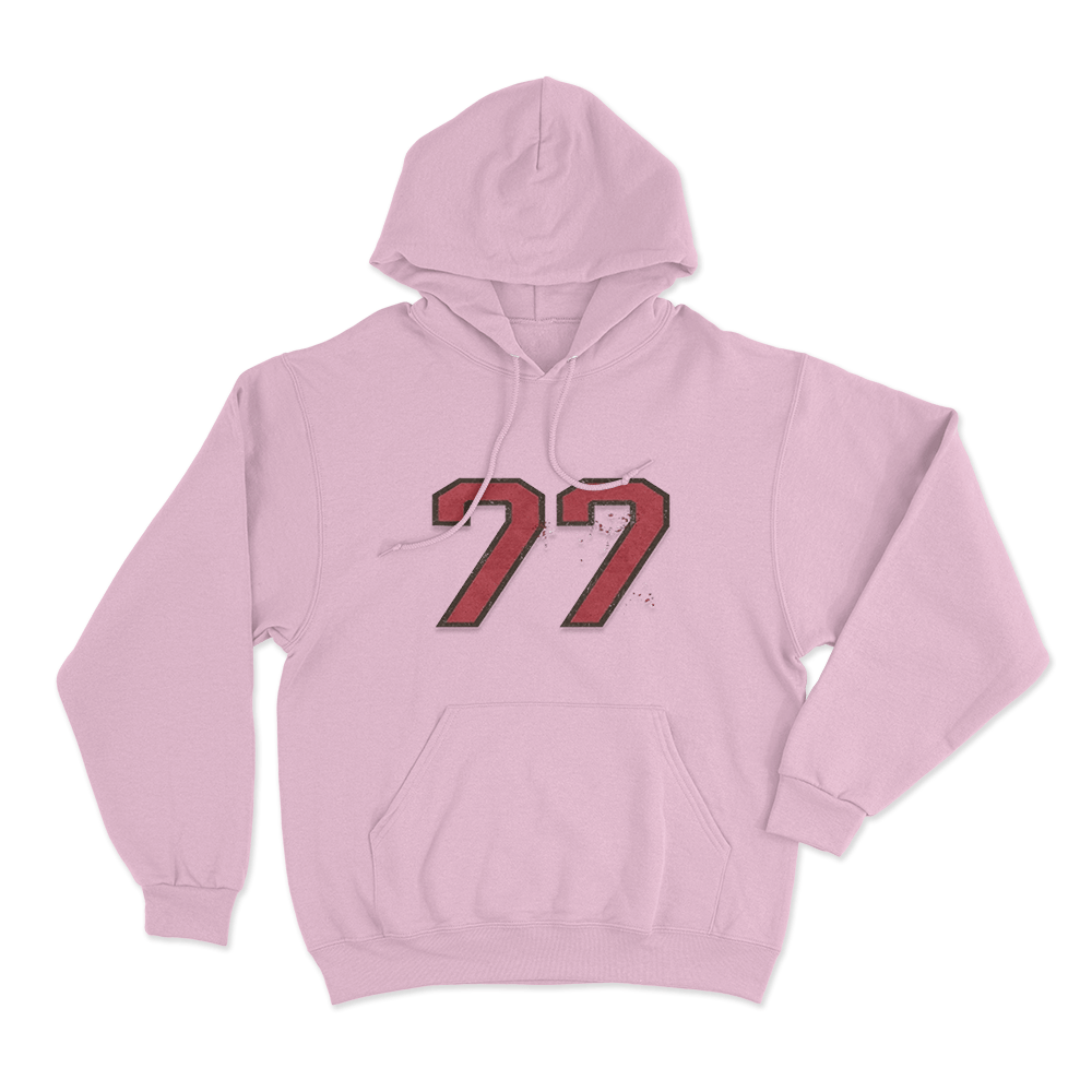 I Barely Know Her 77 Hoodie Pink I Barely Know Her 77 Hoodie Pink