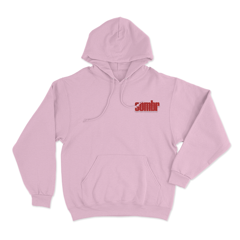 Sombr Logo Hoodie Pink Sombr Logo Hoodie Pink