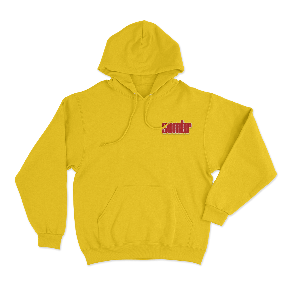 Sombr Logo Hoodie Yellow Sombr Logo Hoodie Yellow