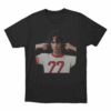 Varsity Number 77 T Shirt Black